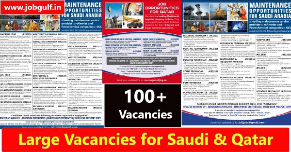 Read more about the article Jerry varghese consultancy | 100+ jobs for Saudi & Qatar