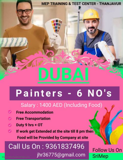 Painter Job Dubai