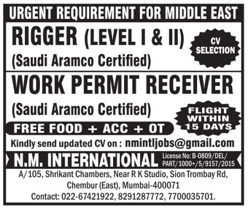 Middle East Requirements