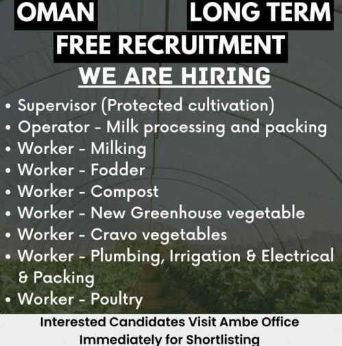 You are currently viewing Free Recruitments | Hiring for the long-term in Oman