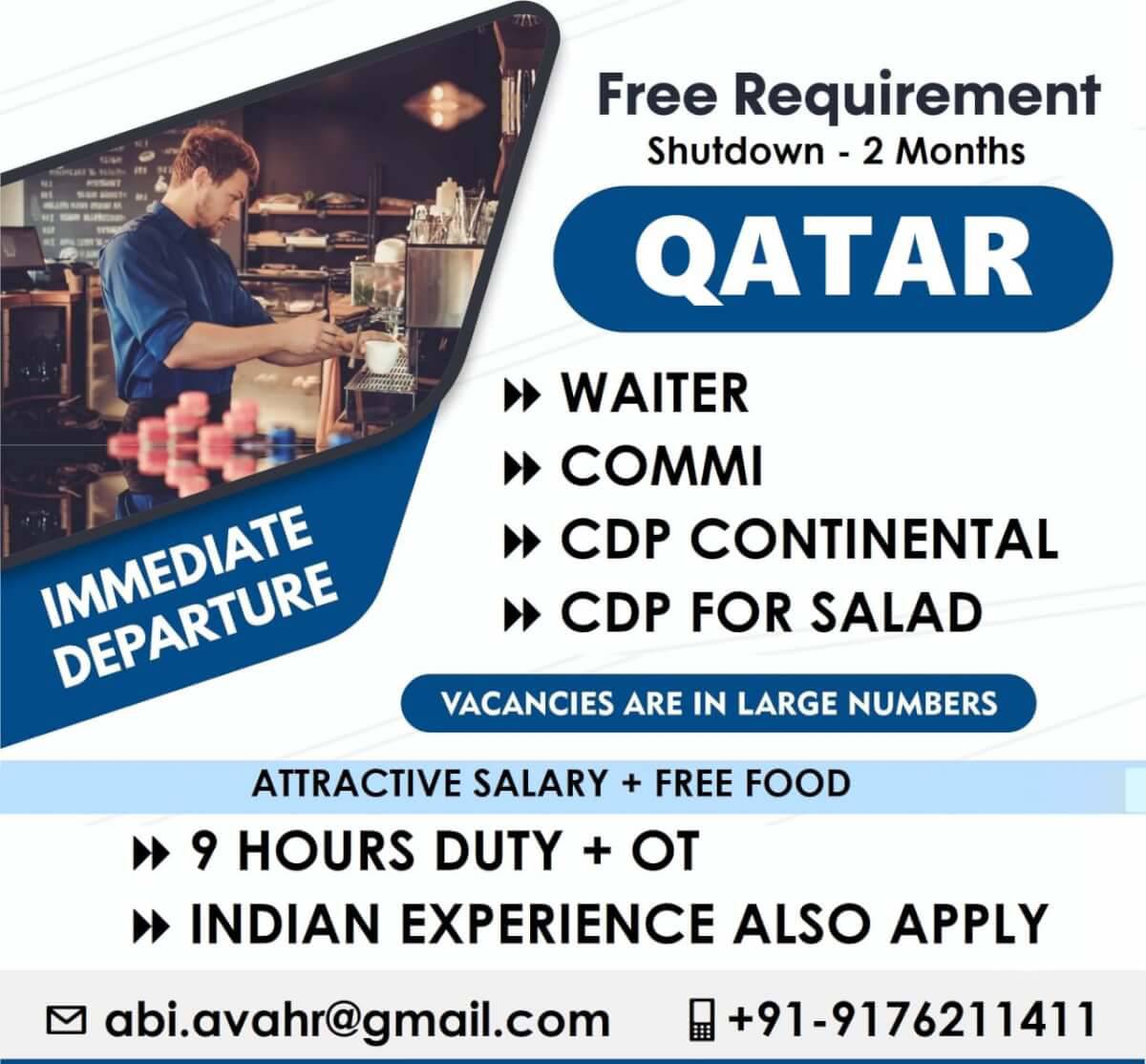 You are currently viewing Shutdown Project Jobs | Want for Qatar