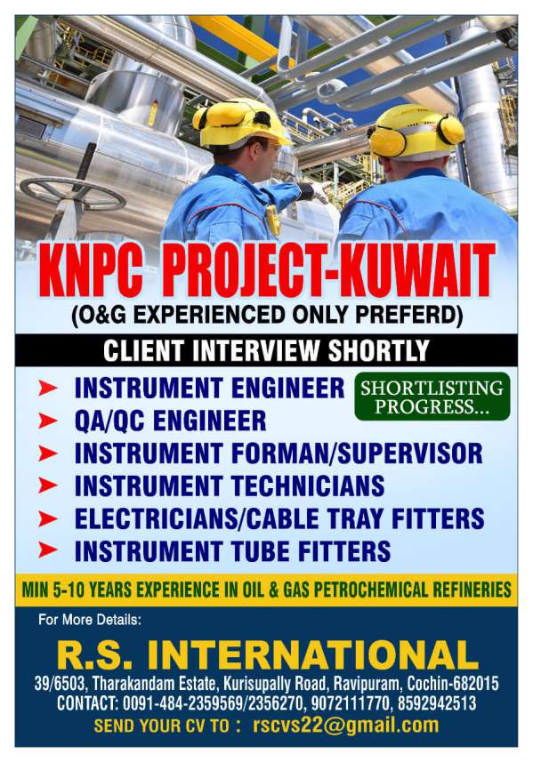 Kuwait national petroleum company jobs KNPC