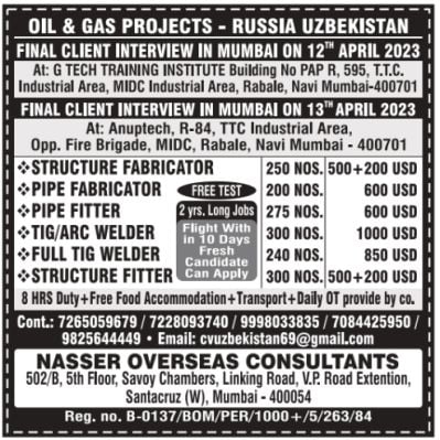 Oil & Gas jobs in Russia / Uzbekistan
