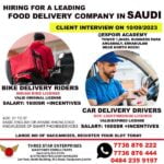 Delivery Driver Jobs in Saudi Arabia - Large vacancies