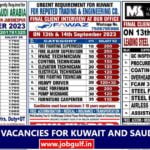 Gulf Jobs Fawaz Kuwait Almajal & Mahmood Saeed Saudi