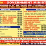 Gulf jobs for Govt Ministry Project