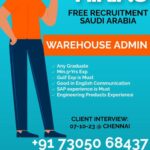 Warehouse Admin