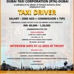 Taxi Driver Jobs in Dubai - Salary 2000 AED