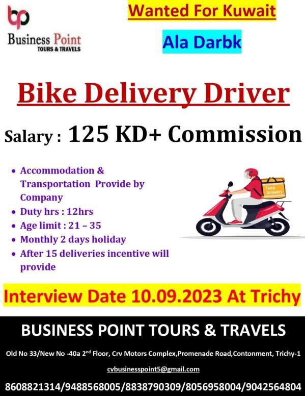 Bike Delivery Driver